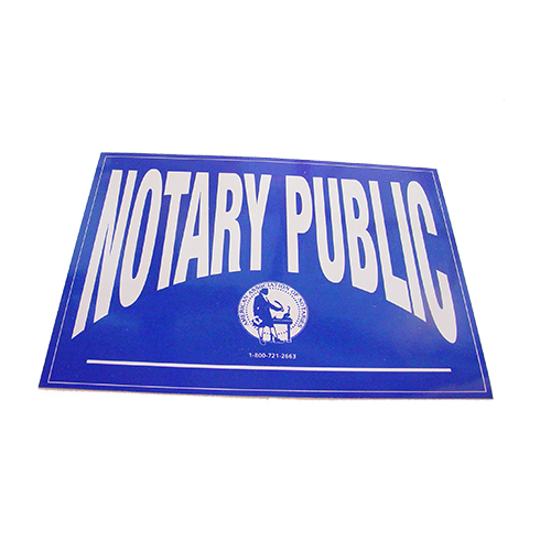 Missouri Notary Public Decals